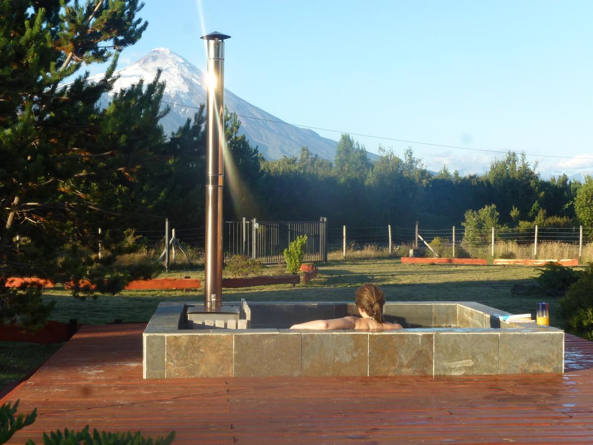 Cabanas los picaflores Ensenada Exterior foto
